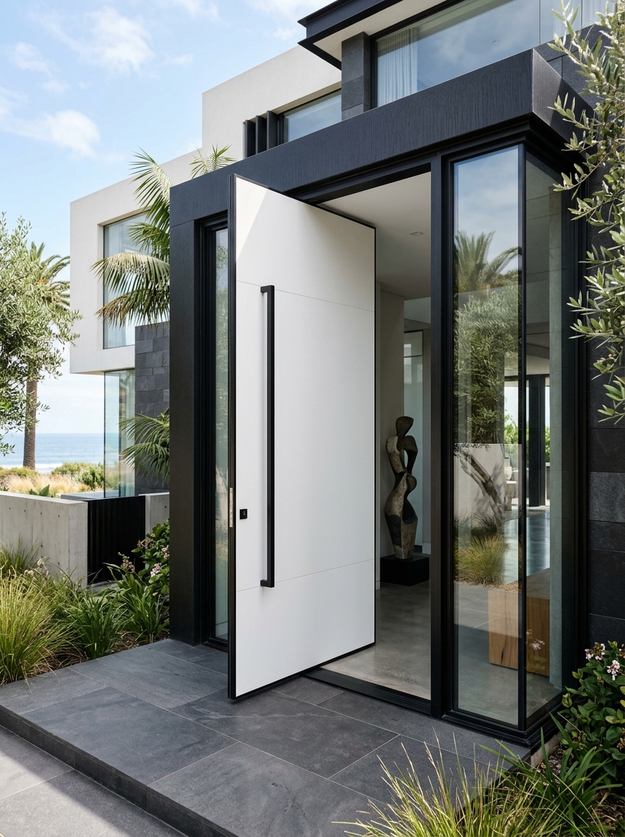 Porta ACM Pivotante Minimalist Pure White