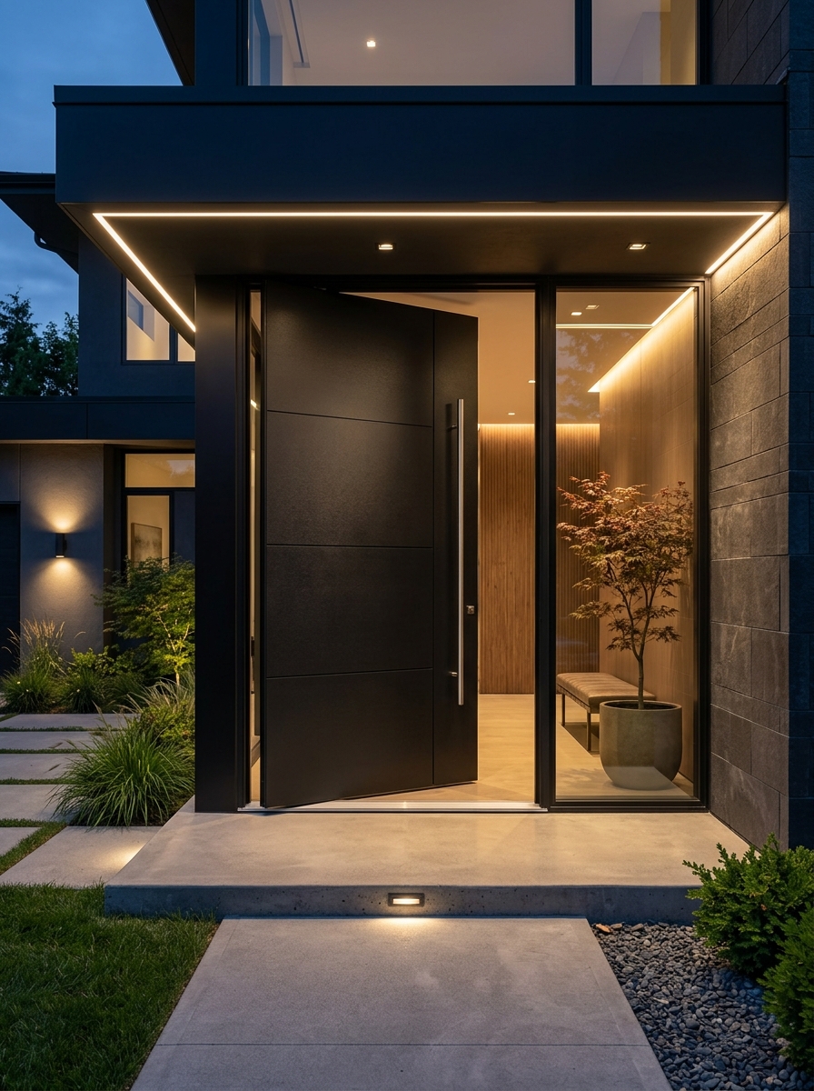 Porta ACM Pivotante Elegance Black